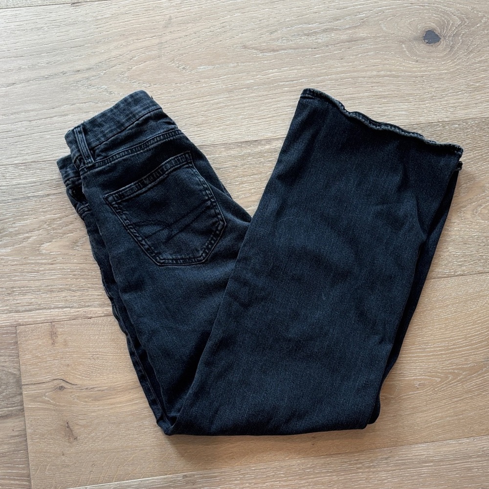 American Eagle Outfitters Black Flare Jeans